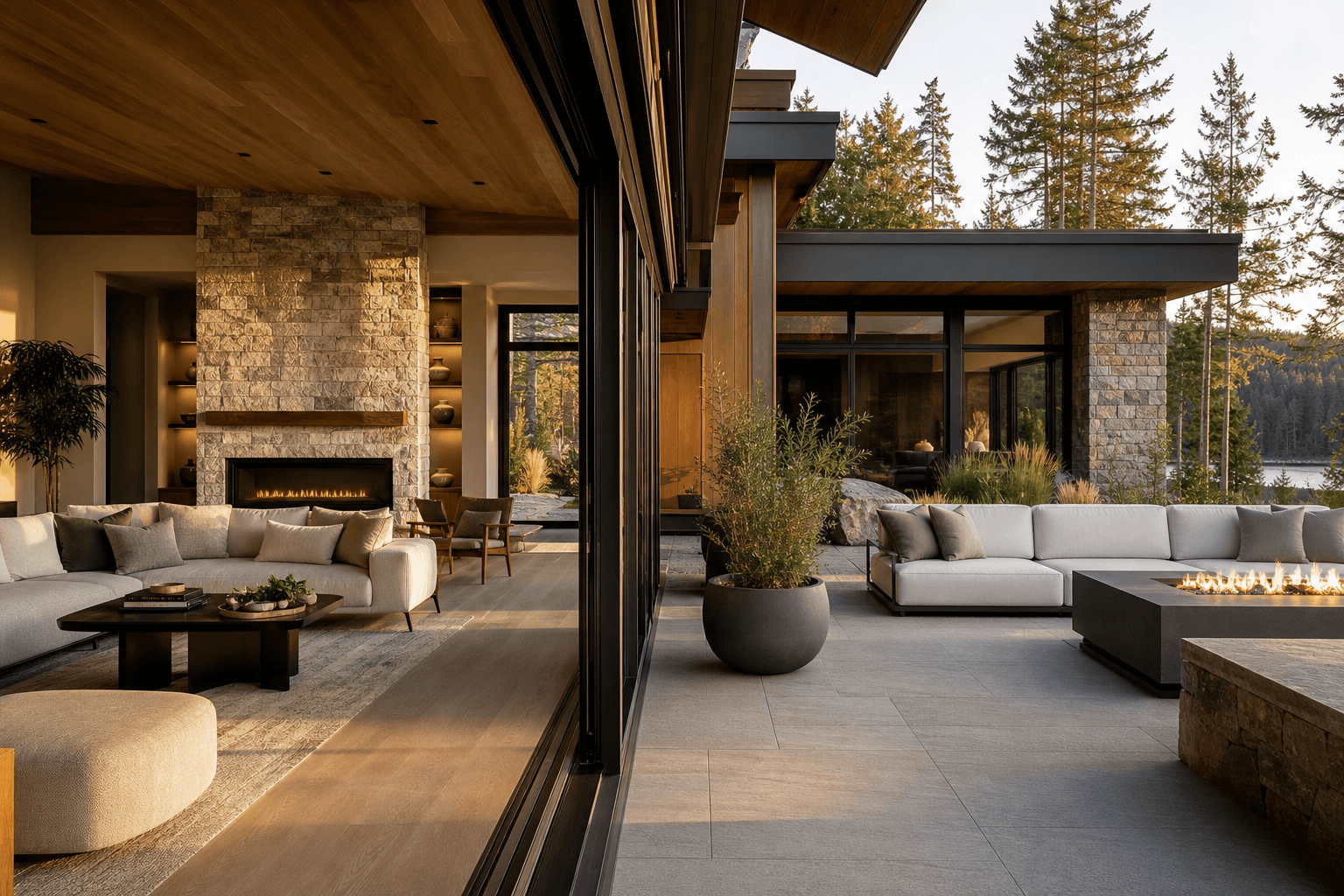 Interior and exterior design